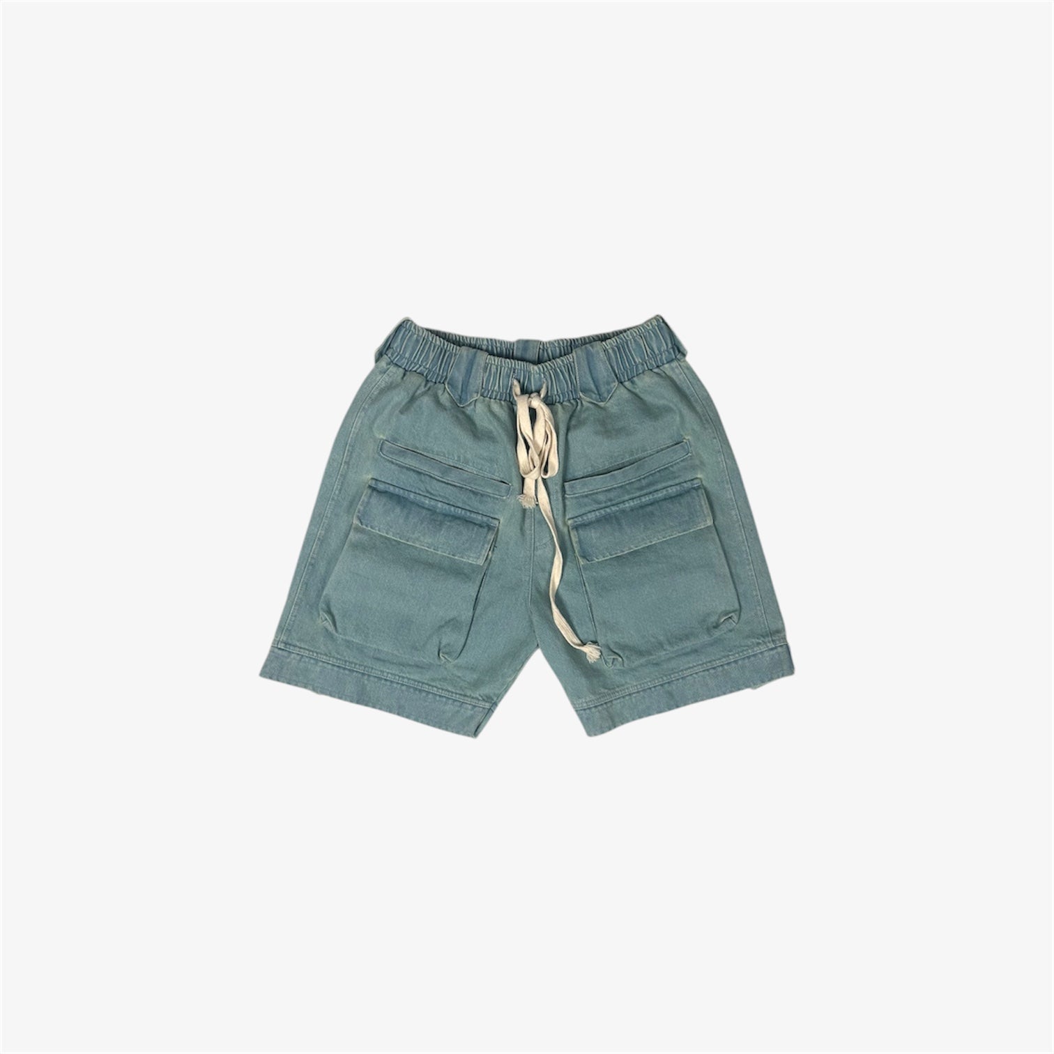 .S3V1 BLUE DENIM SHORTS