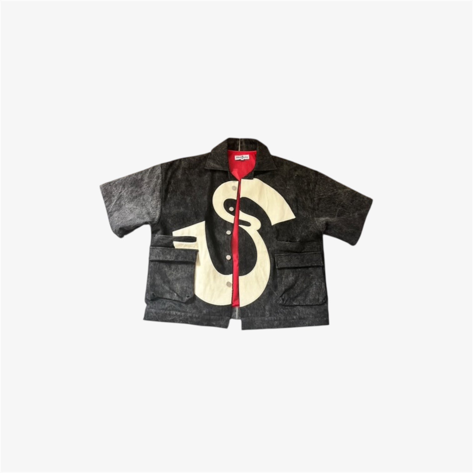 .S3V1 DARK GREY DENIM SHIRT