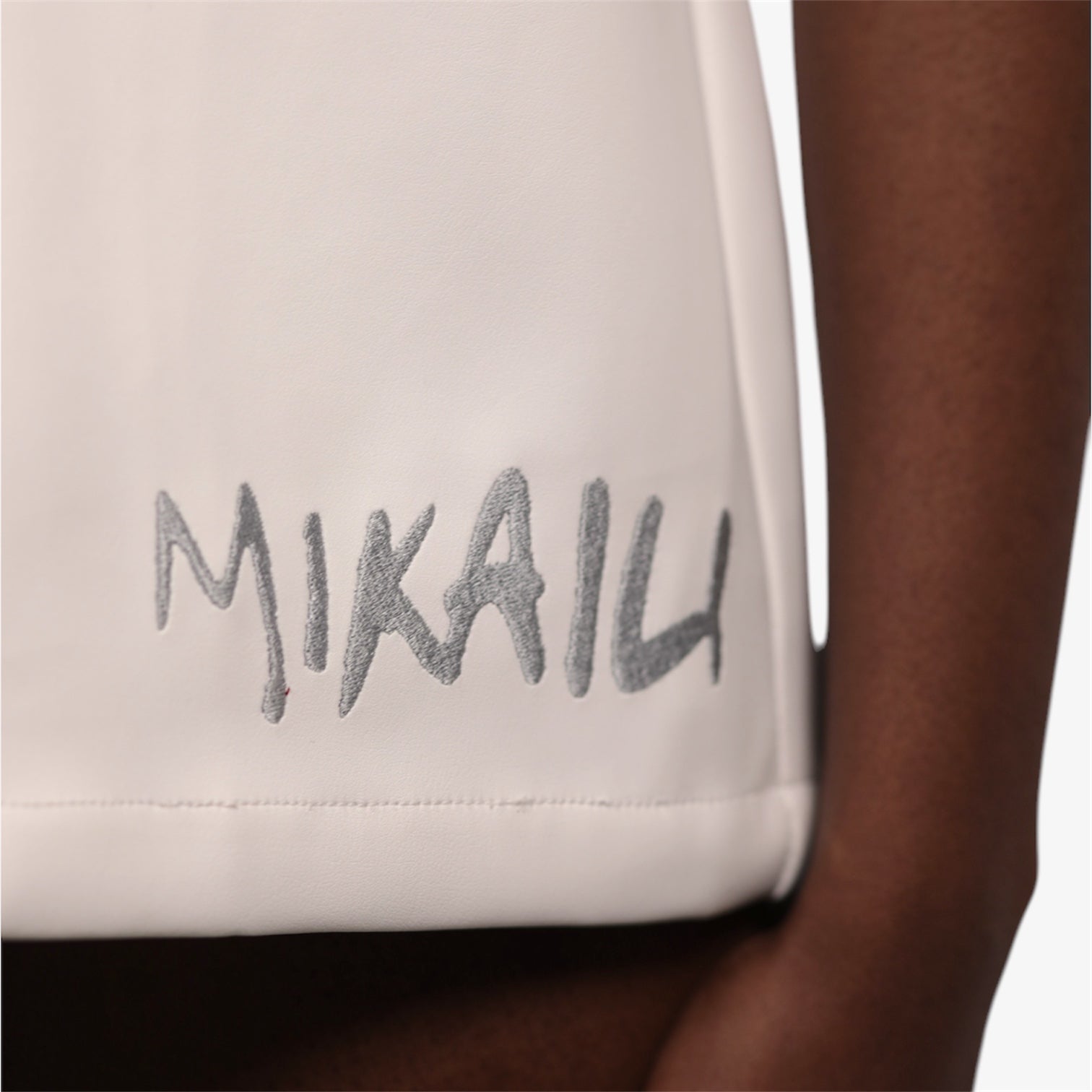 .S3V1 WHITE LEATHER VEST