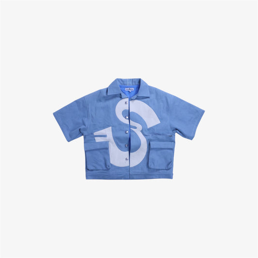 .S3V1 BLUE DENIM SHIRT