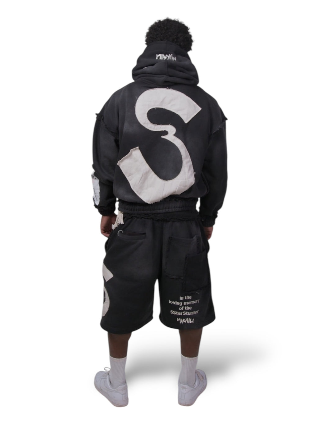 SUCKAFREE PULLOVER HOODIE + SHORTS TRACKSUIT