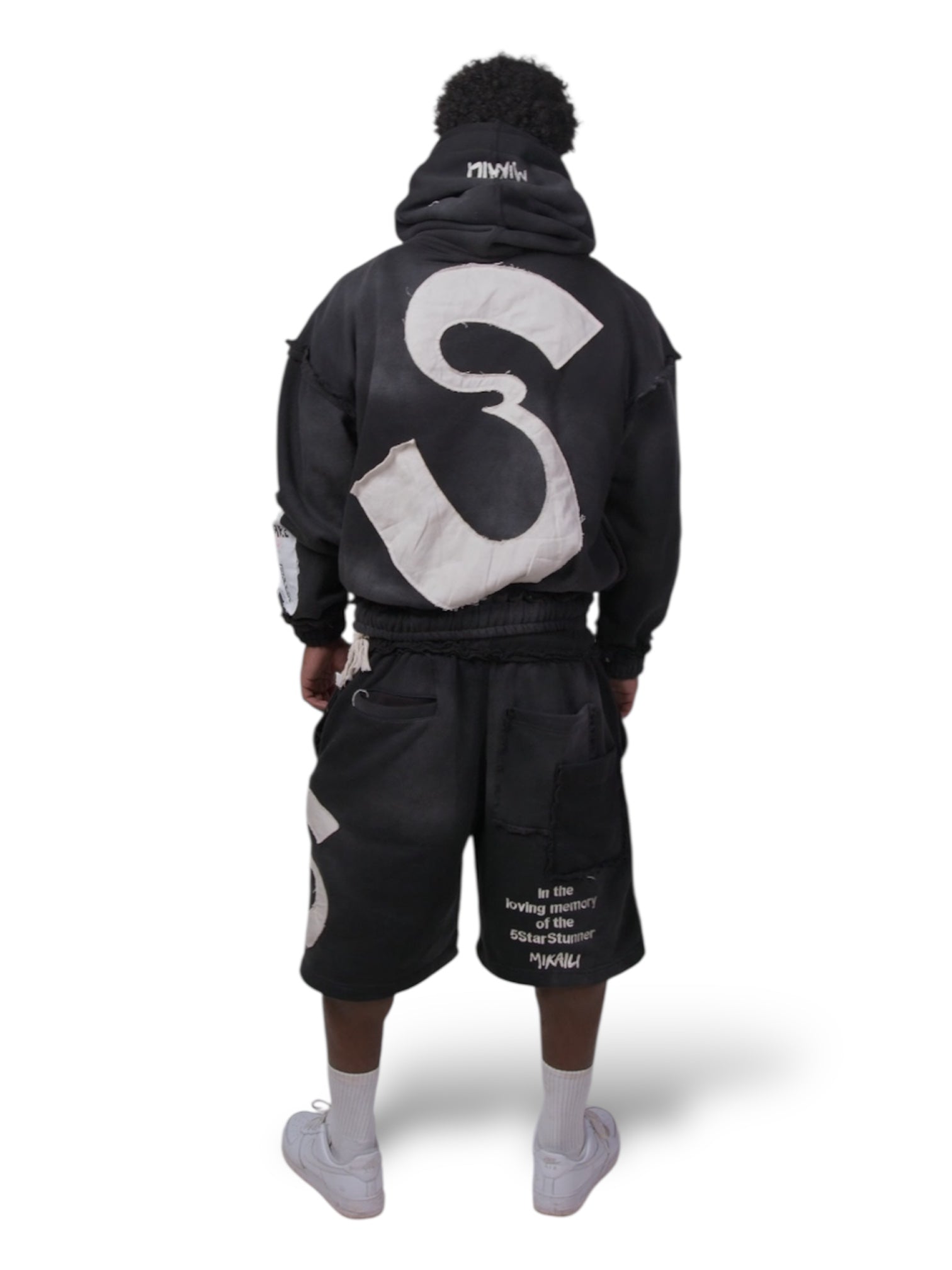 SUCKAFREE PULLOVER HOODIE + SHORTS TRACKSUIT
